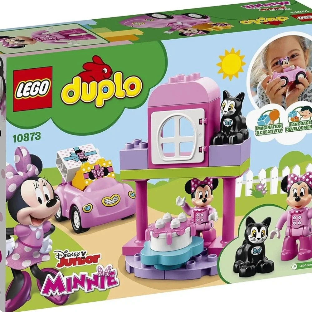 Lego 10873 DUPLO Minnie’s Birthday Party Purple and Yellow Brick Set